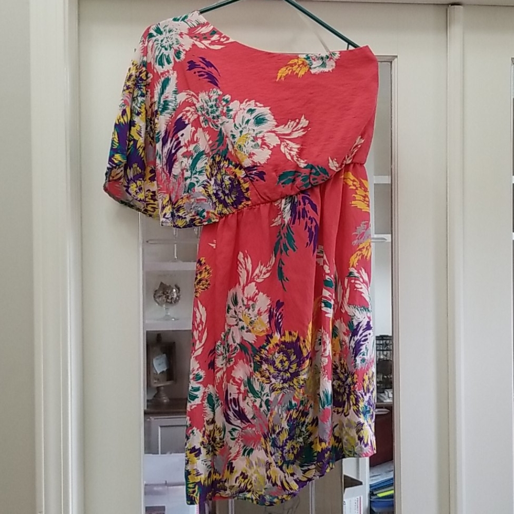 One Shoulder Unique Dress🦋